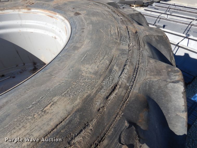 image for item LT9639 (2) Michelin 800/70R38 tires and wheels