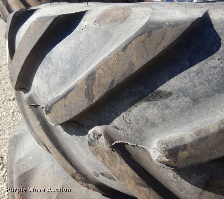 image for item LT9640 (2) Michelin 520/80R26 tires and wheels