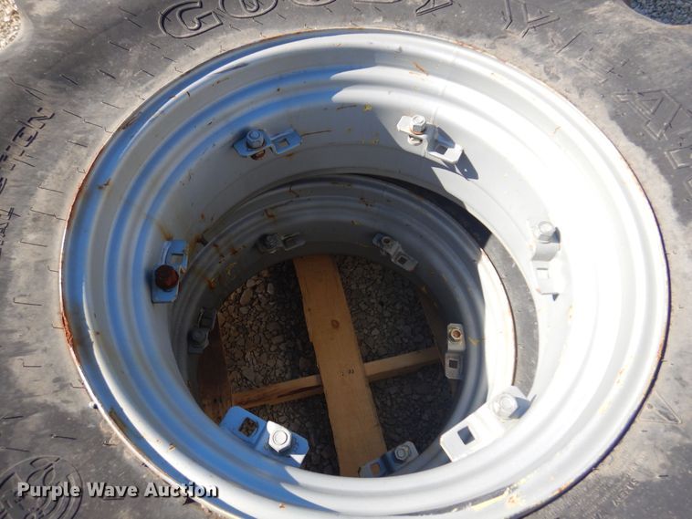 image for item LT9642 (2) Goodyear 18.4R30 tires and wheels