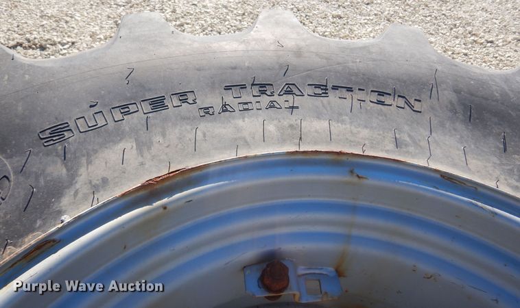image for item LT9642 (2) Goodyear 18.4R30 tires and wheels