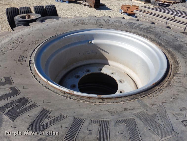 image for item LT9643 (2) Alliance 620/75R26 tires and wheels