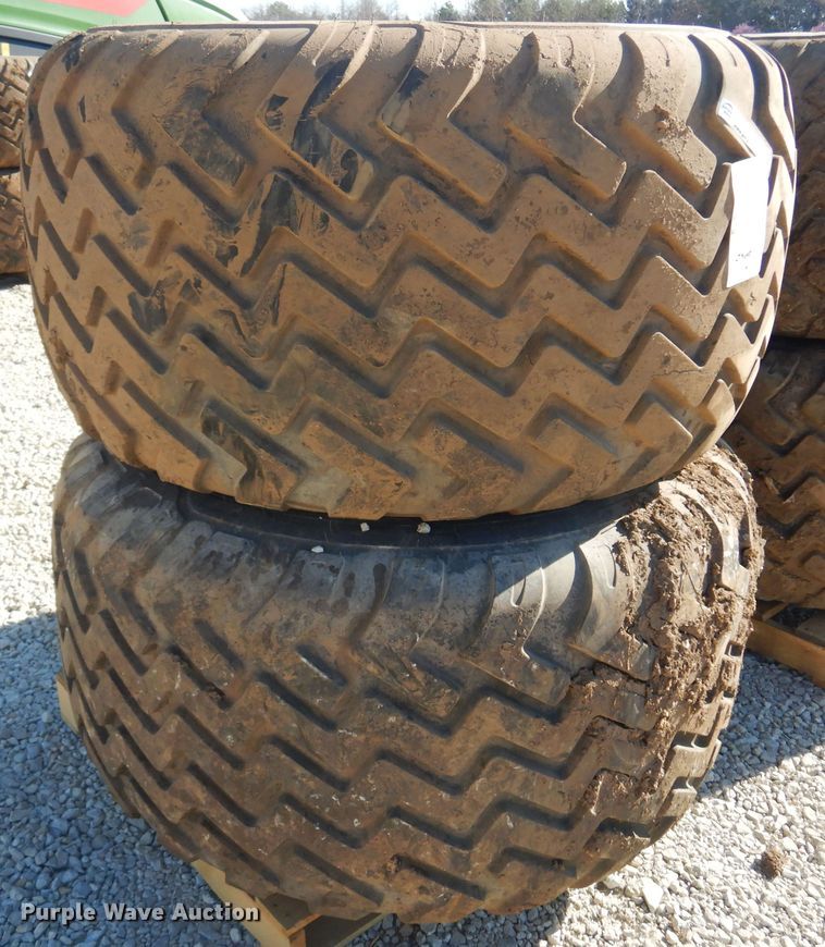 image for item LT9645 (2) Alliance 710/50R26.5 tires and wheels