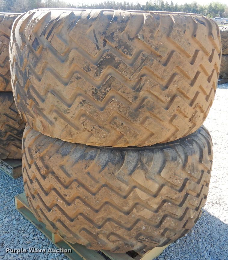 image for item LT9645 (2) Alliance 710/50R26.5 tires and wheels