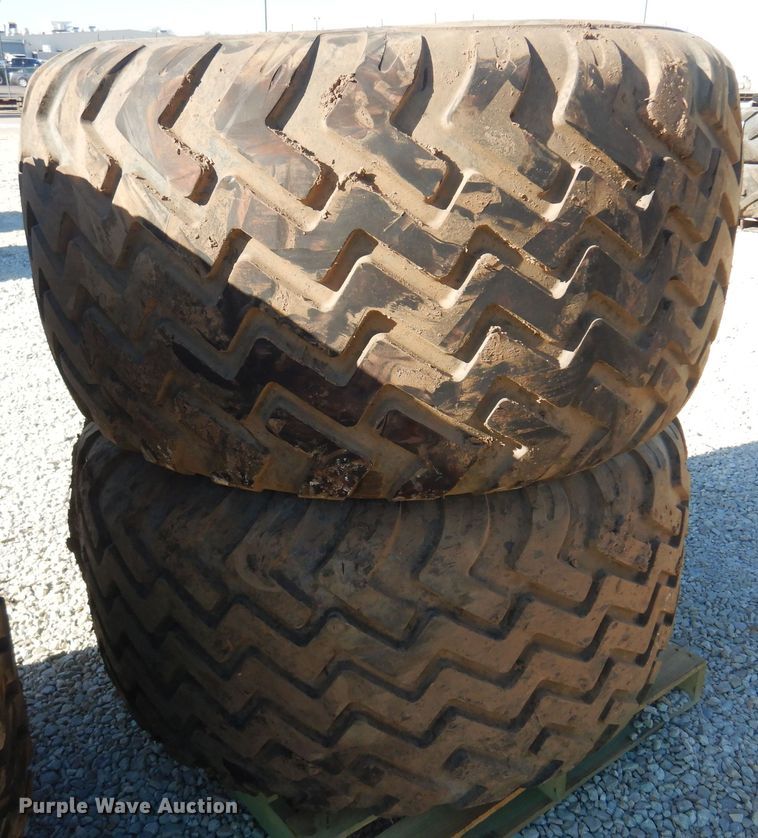 image for item LT9645 (2) Alliance 710/50R26.5 tires and wheels