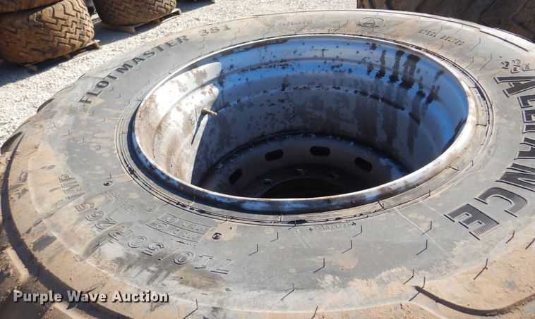 image for item LT9645 (2) Alliance 710/50R26.5 tires and wheels