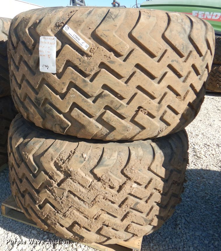 image for item LT9646 (2) Alliance 710/50R26.5 tires and wheels