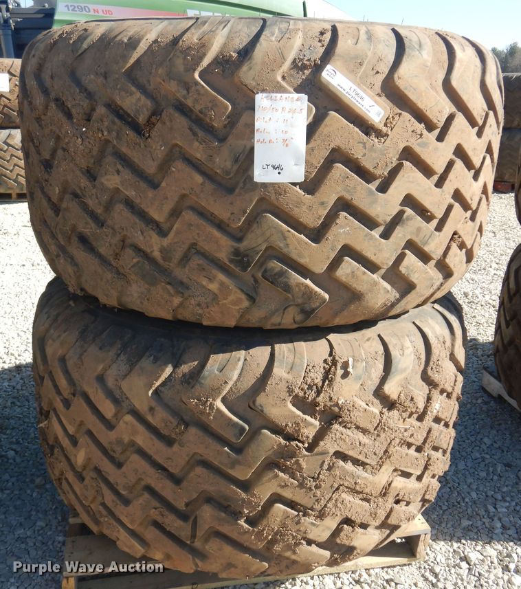 image for item LT9646 (2) Alliance 710/50R26.5 tires and wheels