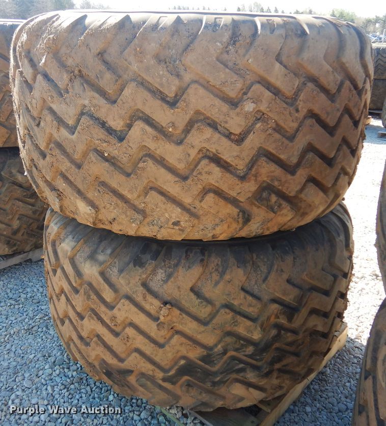 image for item LT9646 (2) Alliance 710/50R26.5 tires and wheels