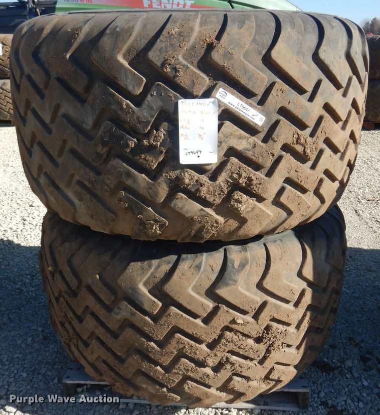 image for item LT9647 (2) Alliance 710/50R26.5 tires and wheels