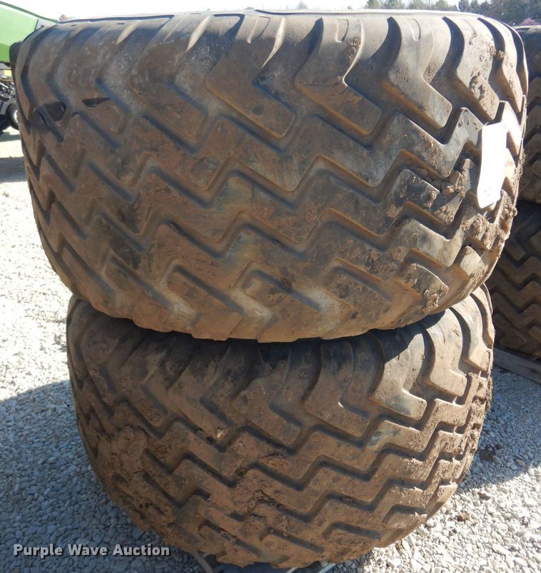 image for item LT9647 (2) Alliance 710/50R26.5 tires and wheels