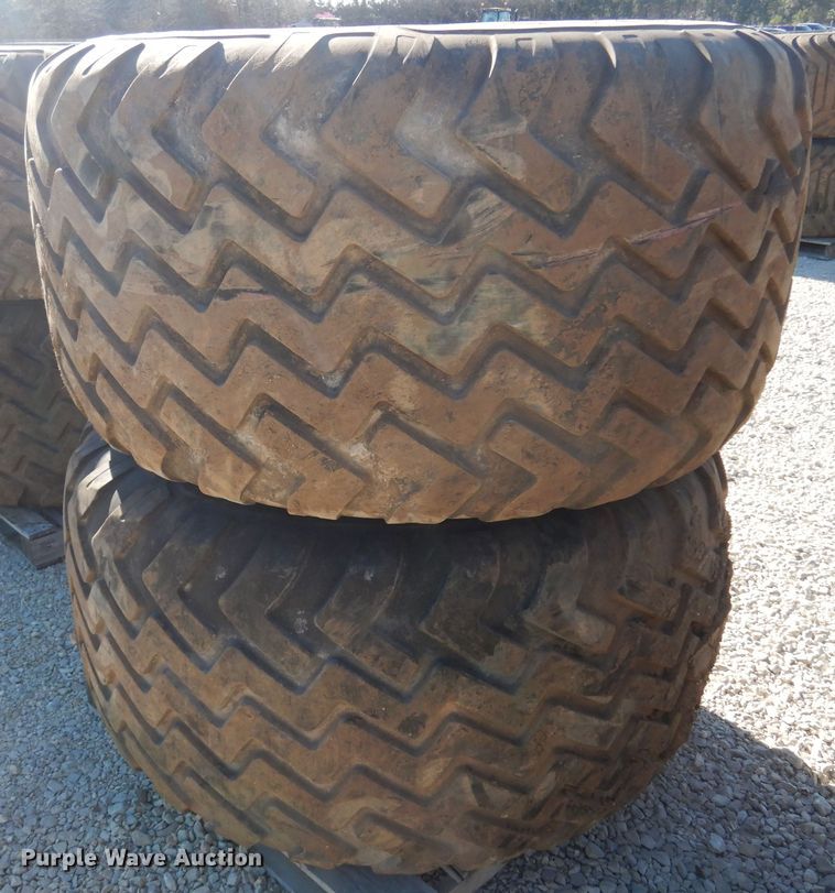 image for item LT9647 (2) Alliance 710/50R26.5 tires and wheels