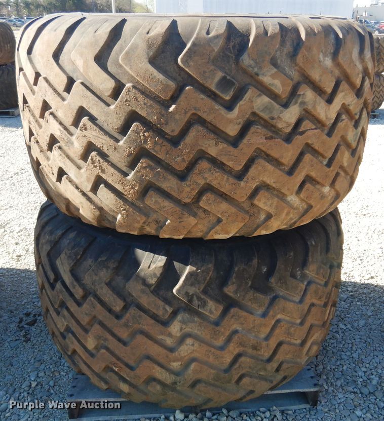 image for item LT9647 (2) Alliance 710/50R26.5 tires and wheels