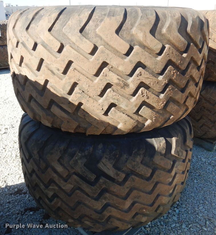 image for item LT9647 (2) Alliance 710/50R26.5 tires and wheels