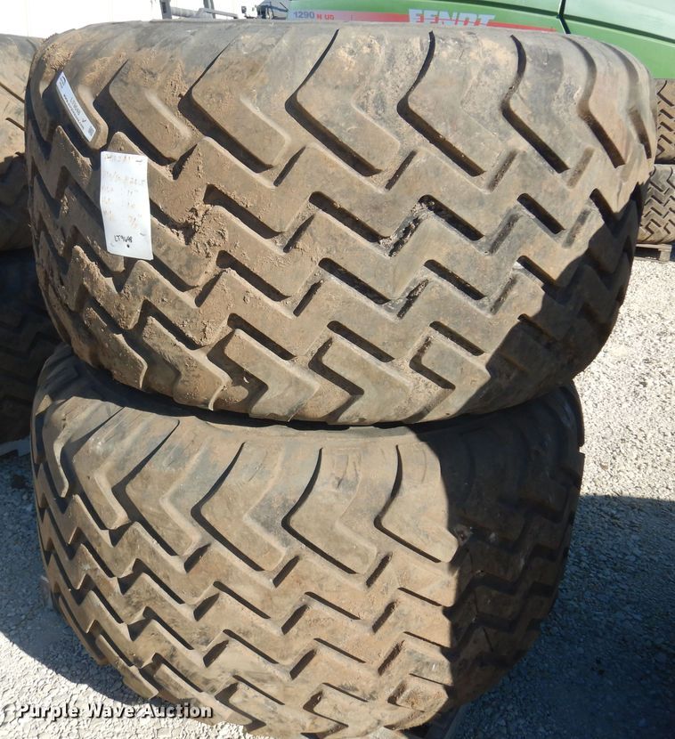 image for item LT9648 (2) Alliance 710/50R26.5 tires and wheels