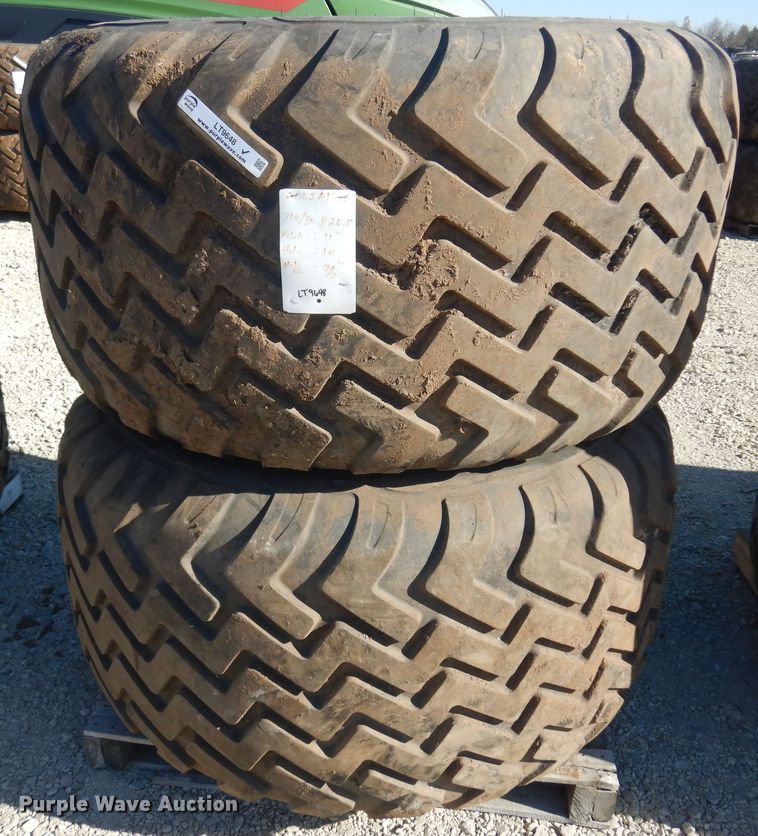 image for item LT9648 (2) Alliance 710/50R26.5 tires and wheels