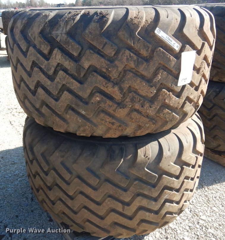 image for item LT9648 (2) Alliance 710/50R26.5 tires and wheels