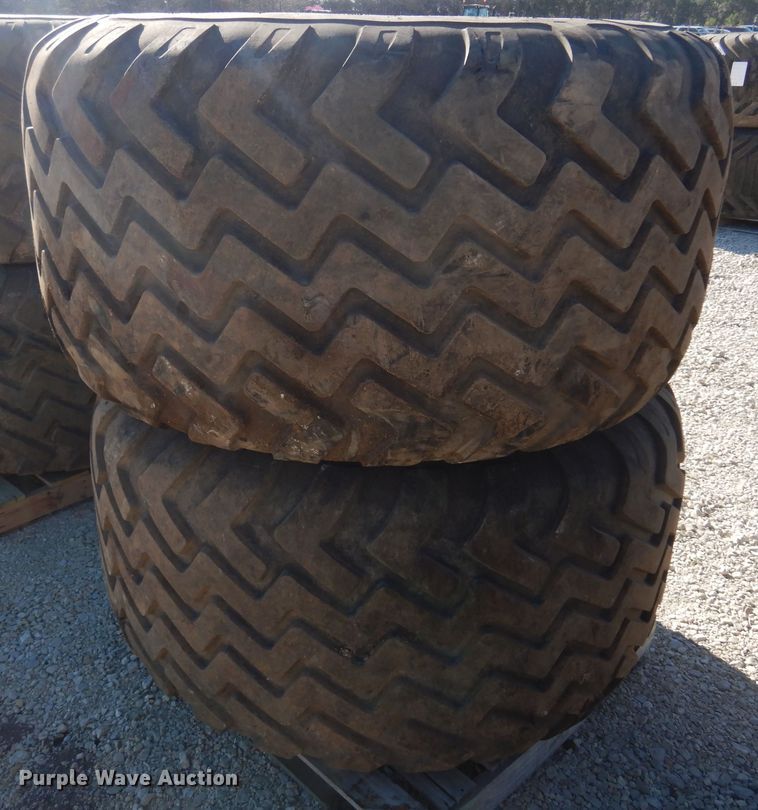 image for item LT9648 (2) Alliance 710/50R26.5 tires and wheels