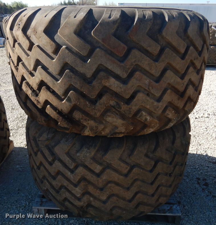 image for item LT9648 (2) Alliance 710/50R26.5 tires and wheels