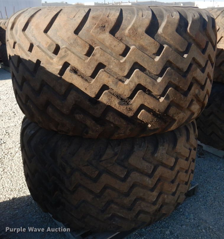 image for item LT9648 (2) Alliance 710/50R26.5 tires and wheels