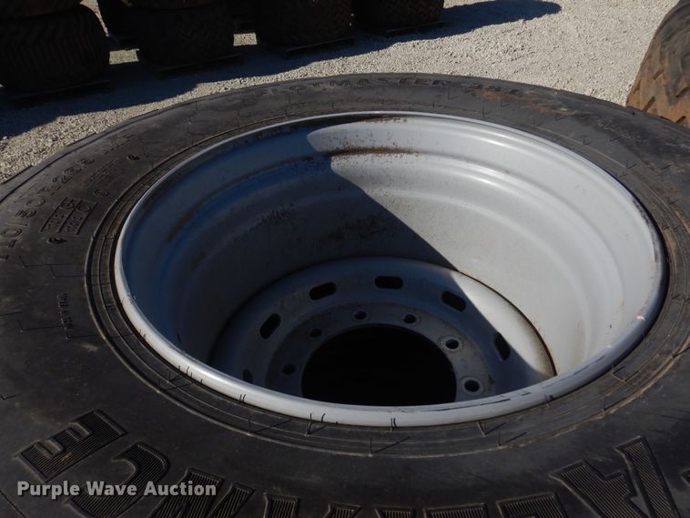 image for item LT9648 (2) Alliance 710/50R26.5 tires and wheels