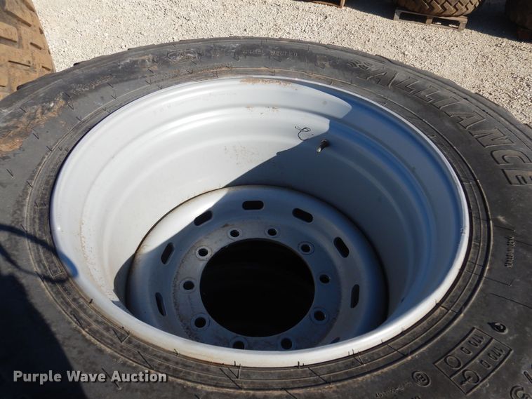 image for item LT9648 (2) Alliance 710/50R26.5 tires and wheels