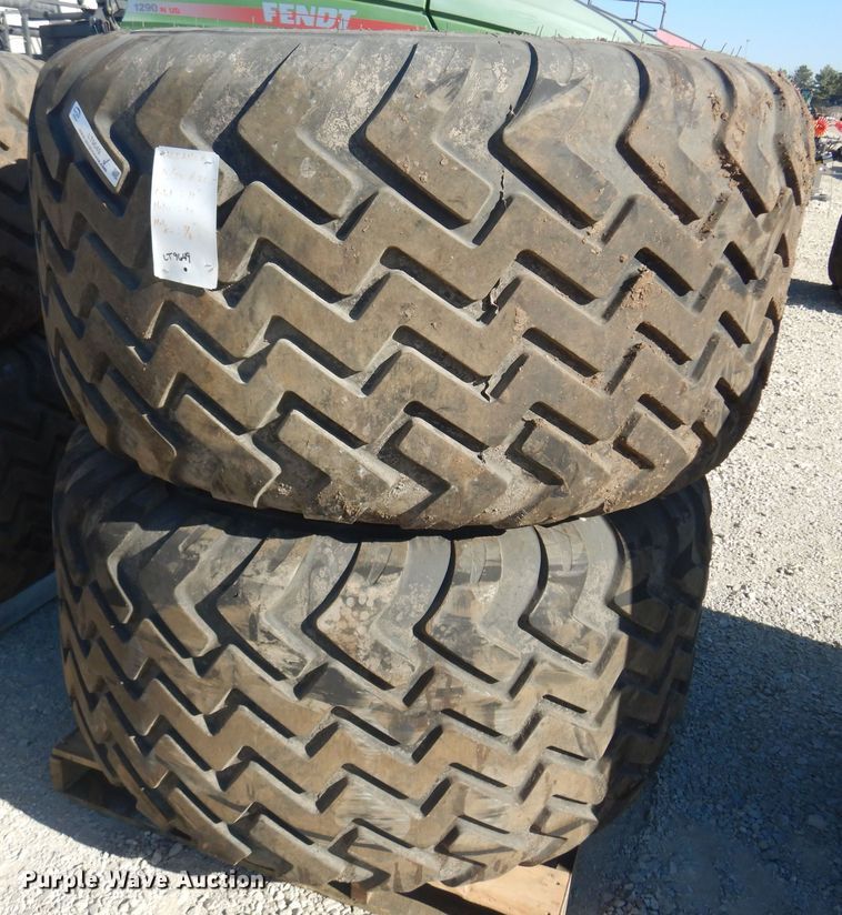 image for item LT9649 (2) Alliance 710/50R26.5 tires and wheels