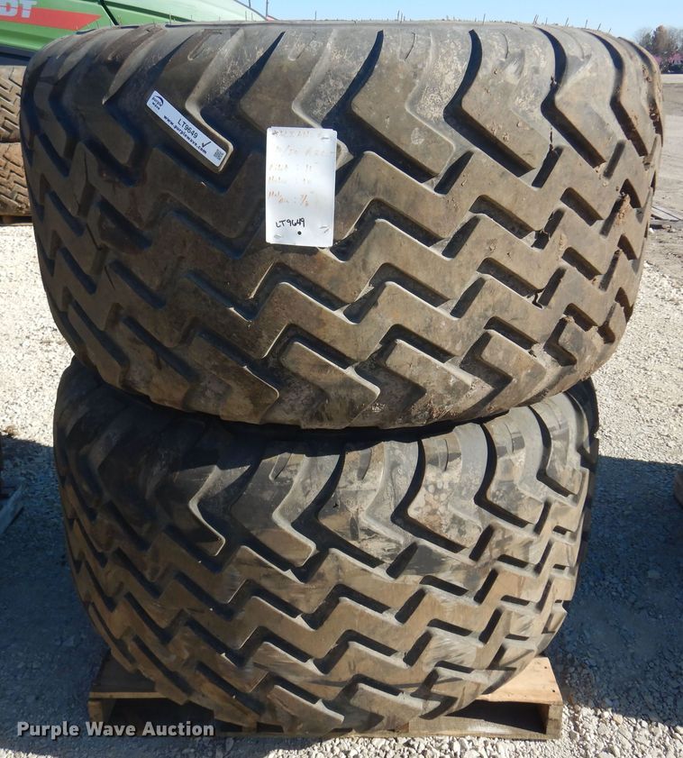 image for item LT9649 (2) Alliance 710/50R26.5 tires and wheels