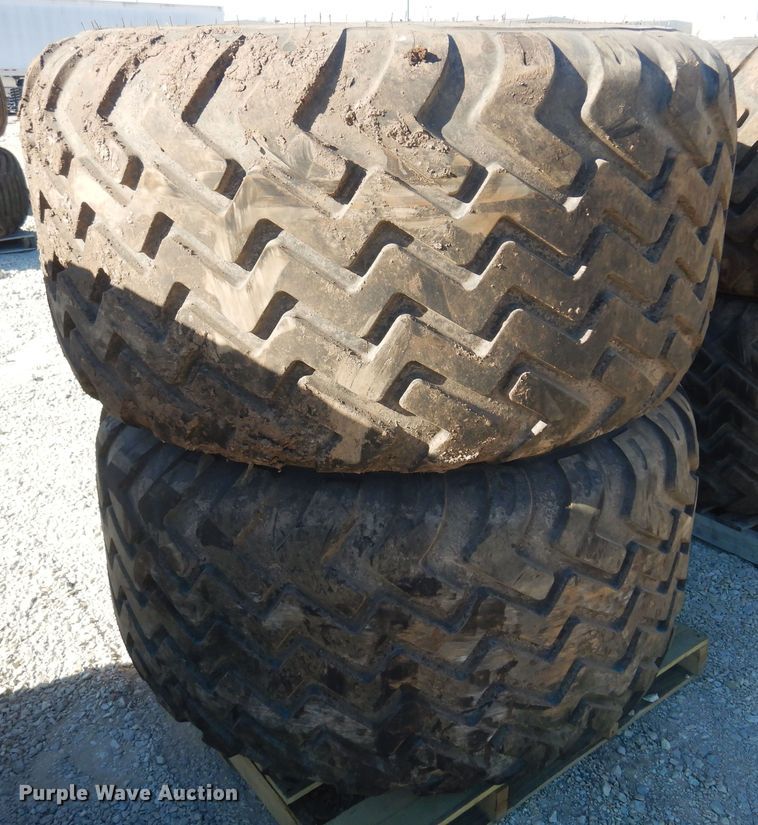 image for item LT9649 (2) Alliance 710/50R26.5 tires and wheels