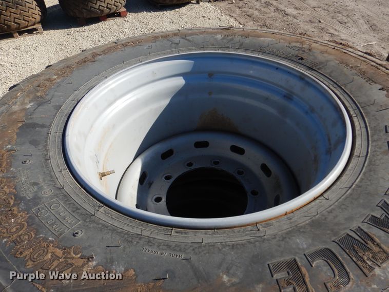 image for item LT9649 (2) Alliance 710/50R26.5 tires and wheels