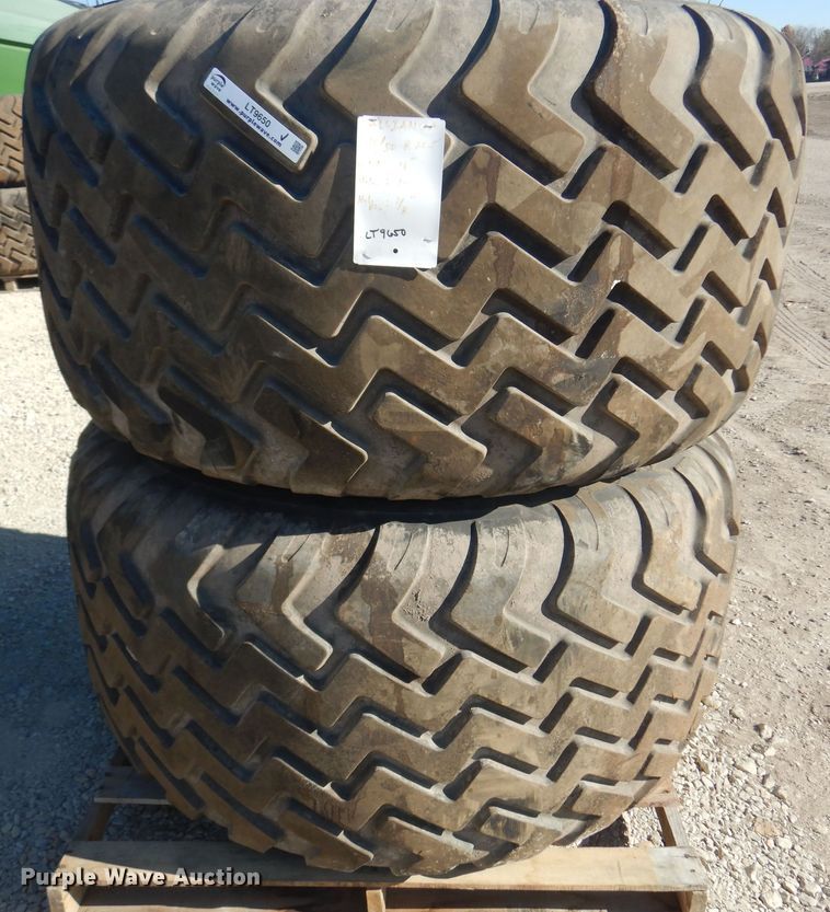 image for item LT9650 (2) Alliance 710/50R26.5 tires and wheels