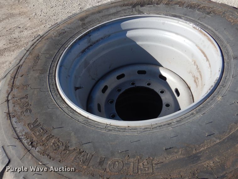 image for item LT9650 (2) Alliance 710/50R26.5 tires and wheels