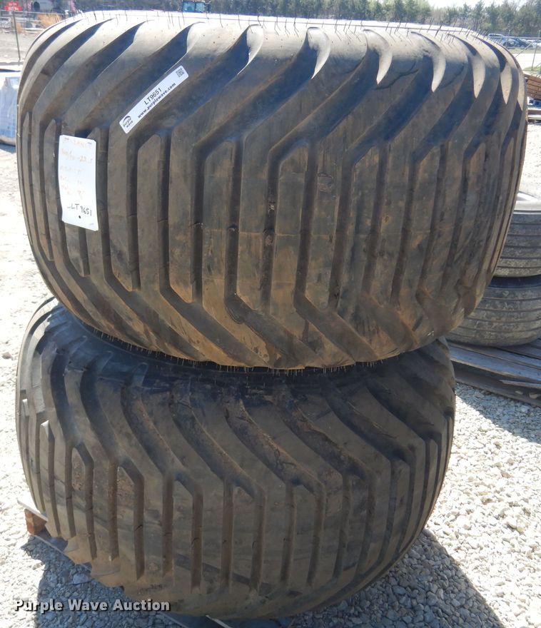 image for item LT9651 (2) Alliance 700 /50-22.5 tires and wheels