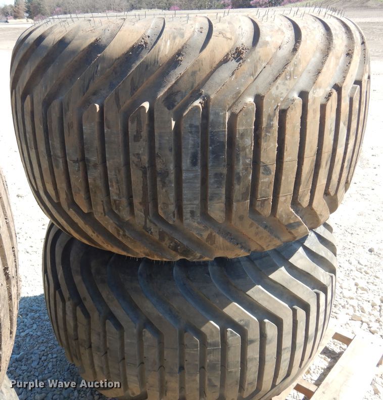 image for item LT9651 (2) Alliance 700 /50-22.5 tires and wheels