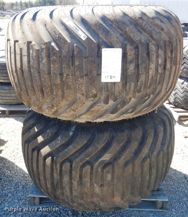 image for item LT9652 (2) Alliance 700/50-22.5 tires and wheels