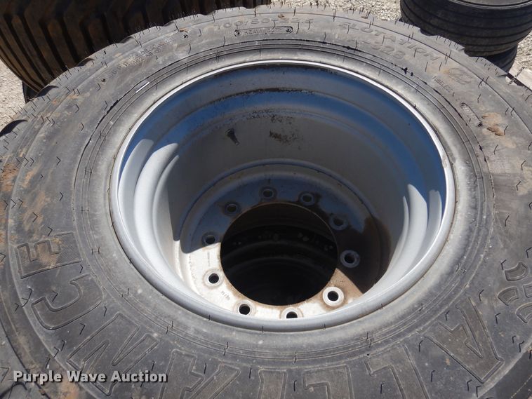 image for item LT9652 (2) Alliance 700/50-22.5 tires and wheels