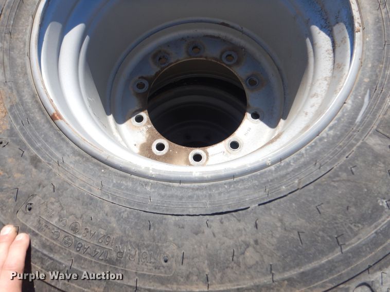 image for item LT9653 (2) Alliance 700/50-22.5 tires and wheels