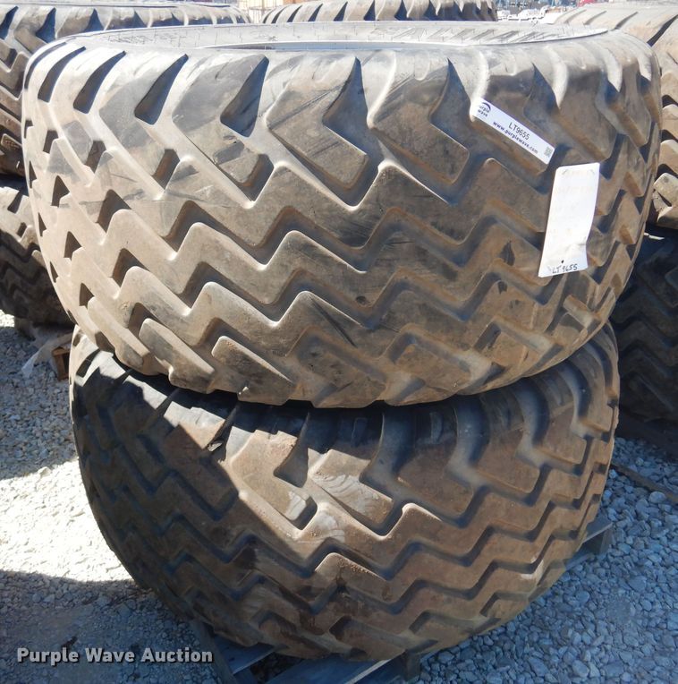 image for item LT9655 (2) Alliance 620/55R26.5 tires and wheels