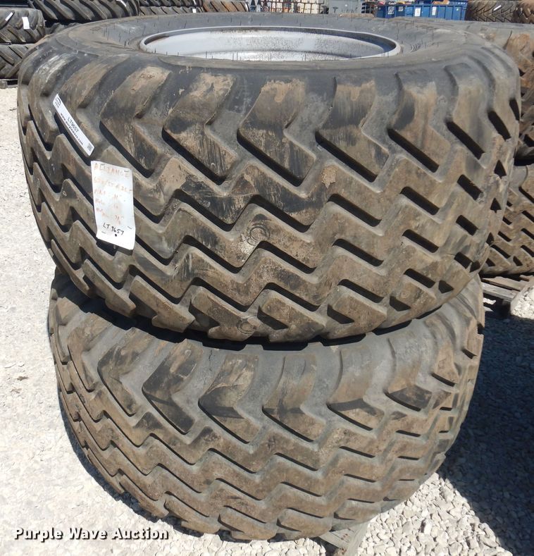 image for item LT9657 (2) Alliance 620/55R26.5 tires and wheels