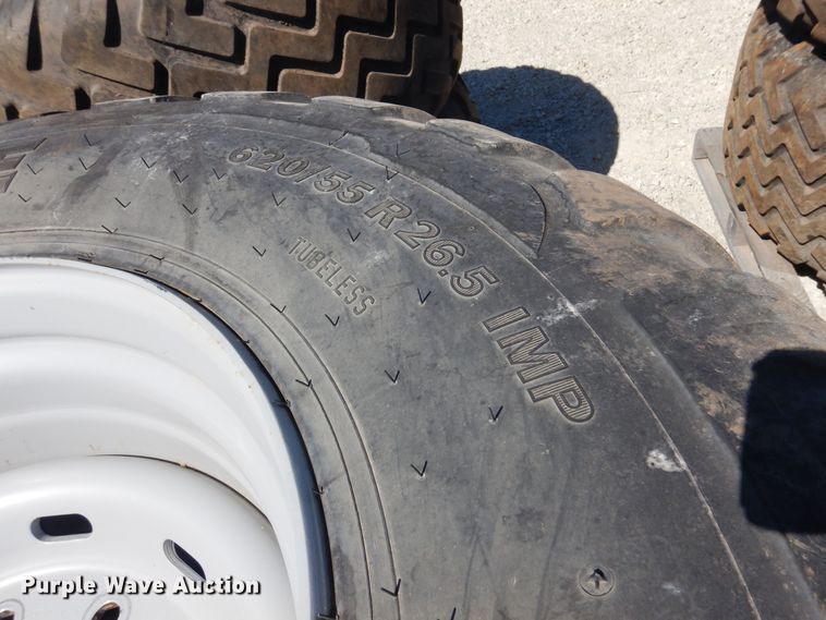 image for item LT9658 (2) Alliance 620/55R26.5 tires and wheels