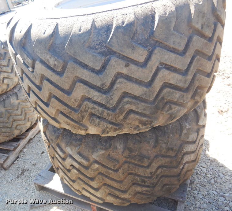 image for item LT9659 (2) Alliance 620/50R22.5 tires and wheels