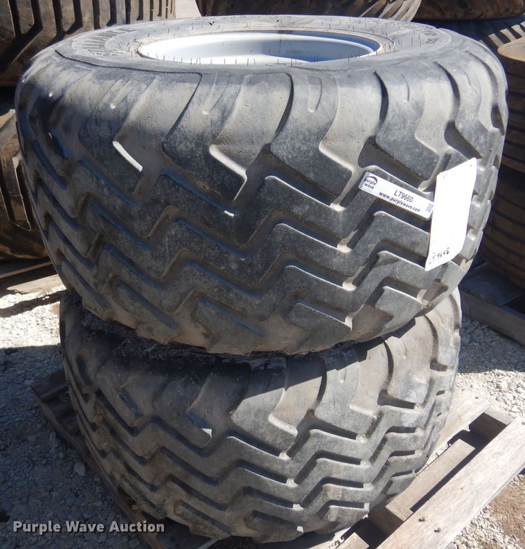 image for item LT9660 (2) Alliance 500/50R17 tires and wheels