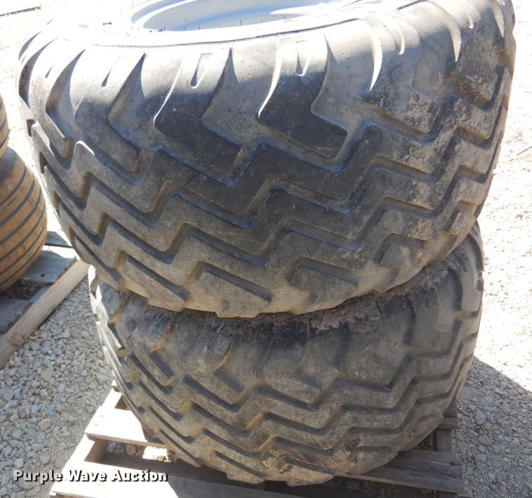 image for item LT9660 (2) Alliance 500/50R17 tires and wheels