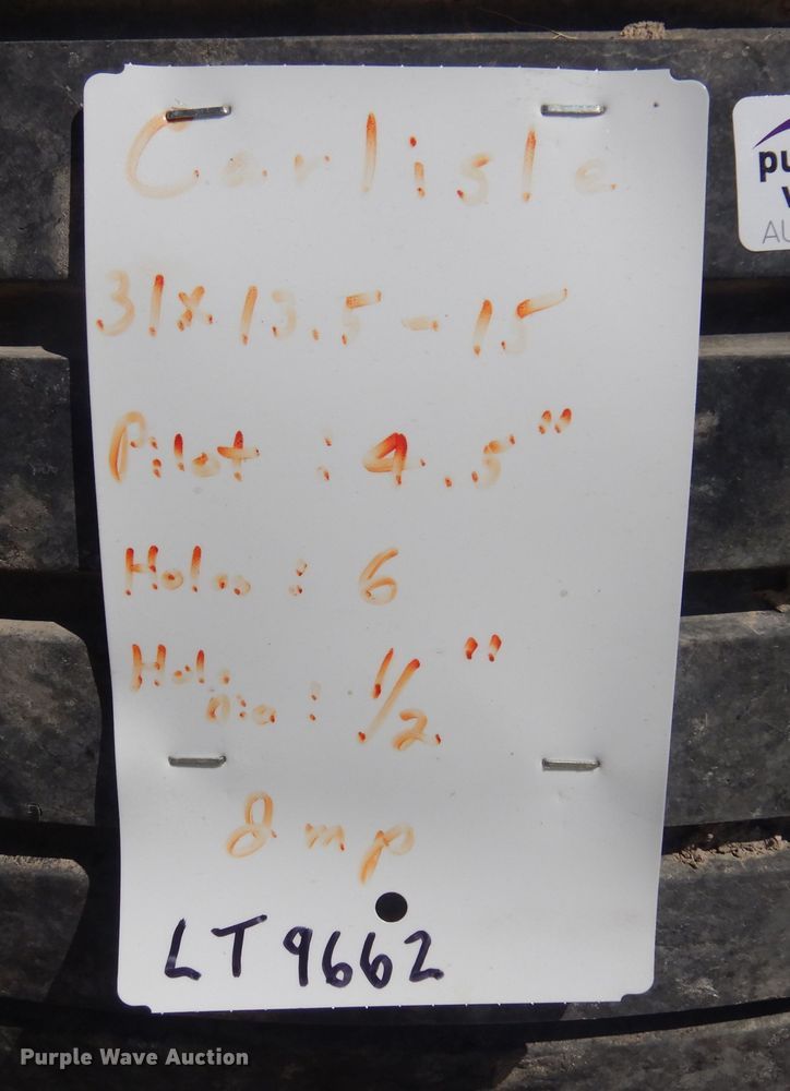 image for item LT9662 (2) Titan 16.5L-16.1 tires and wheels