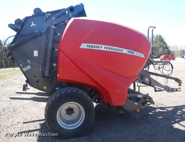image for item LT9665 Massey  Ferguson 4160V  round baler