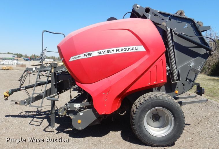 image for item LT9665 Massey  Ferguson 4160V  round baler