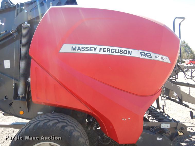 image for item LT9665 Massey  Ferguson 4160V  round baler