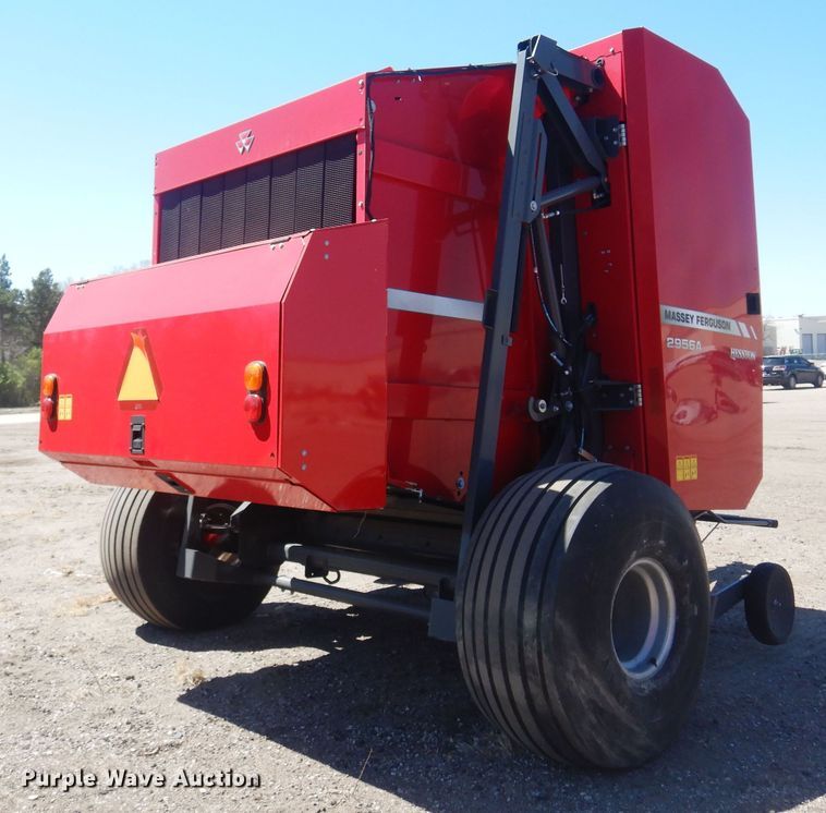 image for item LT9666 Massey  Ferguson 2956A  round Baler