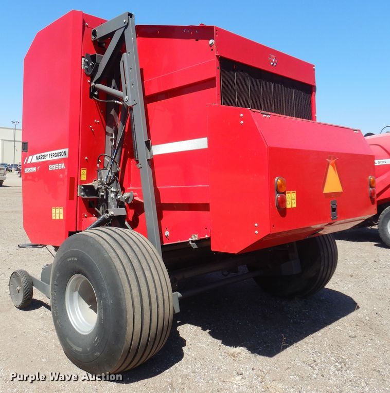 image for item LT9666 Massey  Ferguson 2956A  round Baler