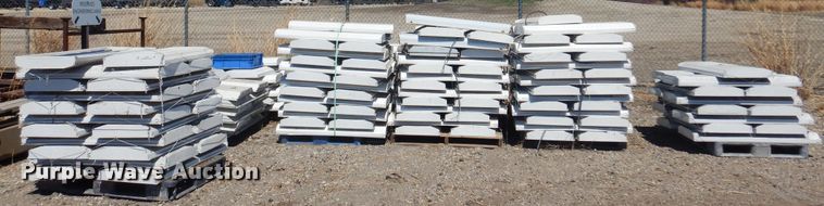 image for item LT9672 Approximately 150 fluorescent light fixtures