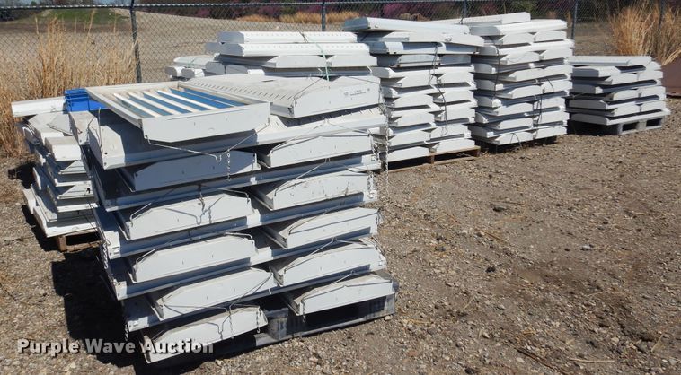 image for item LT9672 Approximately 150 fluorescent light fixtures